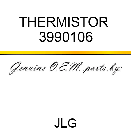 THERMISTOR  3990106