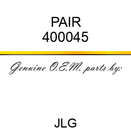 PAIR 400045