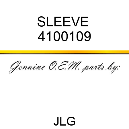 SLEEVE  4100109