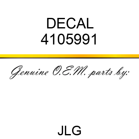 DECAL 4105991