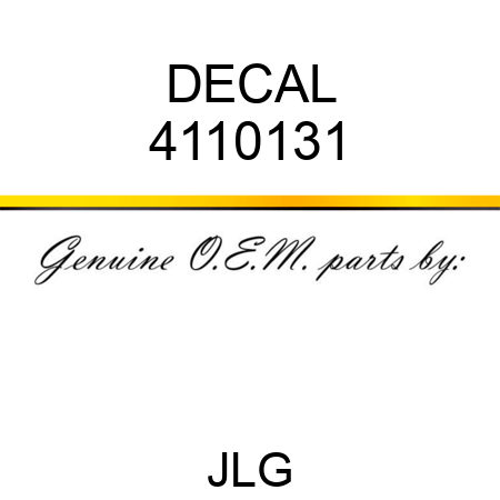 DECAL 4110131