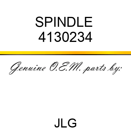 SPINDLE  4130234