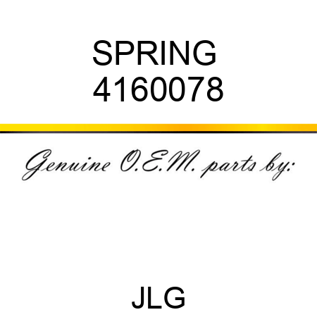 SPRING  4160078