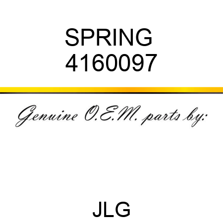 SPRING  4160097