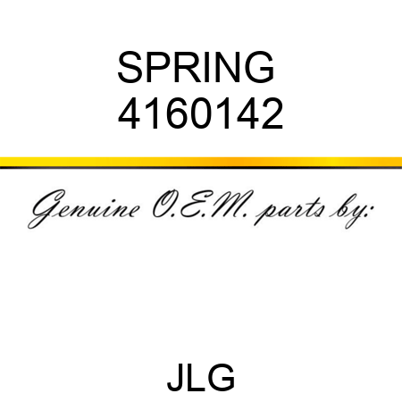 SPRING  4160142