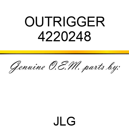 OUTRIGGER 4220248