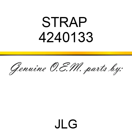 STRAP  4240133