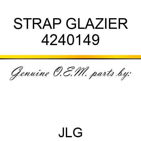 STRAP GLAZIER 4240149