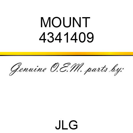 MOUNT  4341409