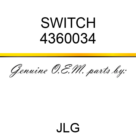 SWITCH 4360034