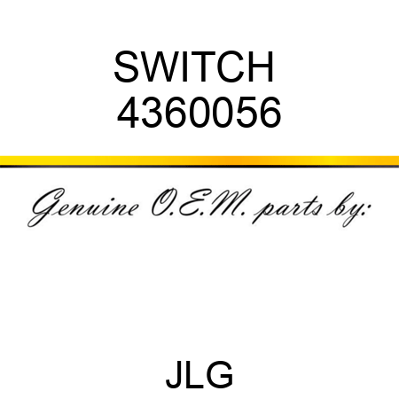 SWITCH  4360056