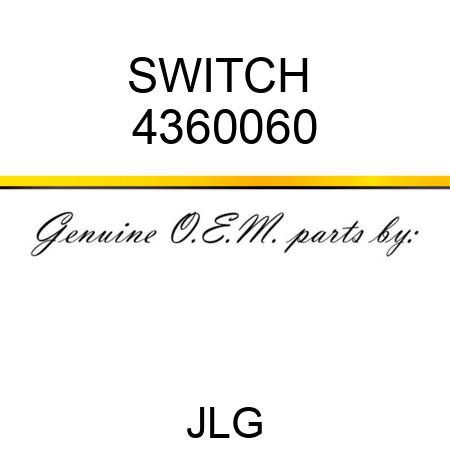 SWITCH  4360060