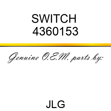 SWITCH  4360153