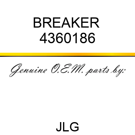 BREAKER  4360186