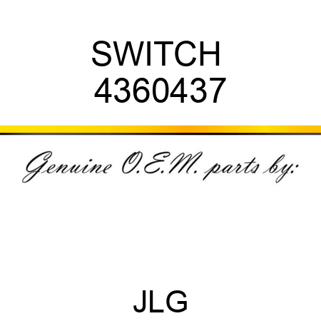 SWITCH  4360437