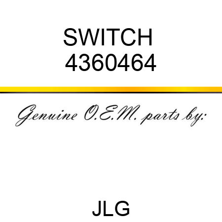 SWITCH  4360464