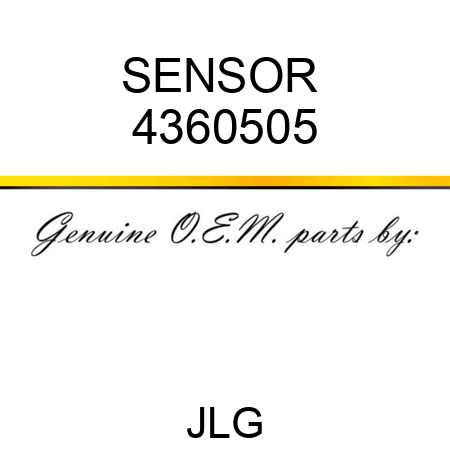 SENSOR  4360505