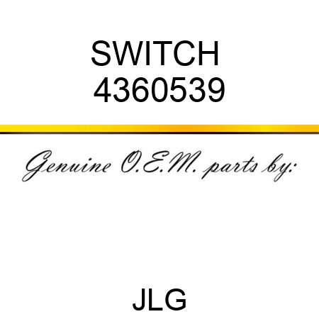 SWITCH  4360539