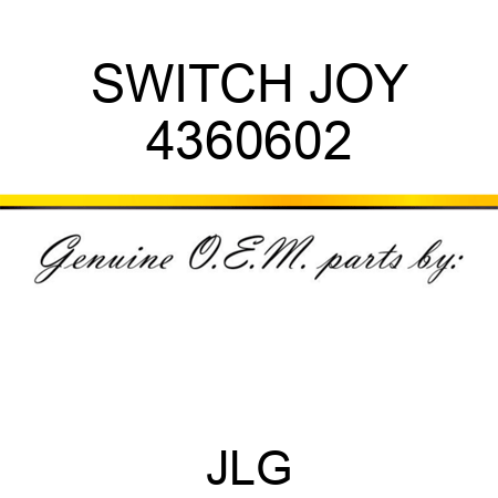 SWITCH JOY 4360602