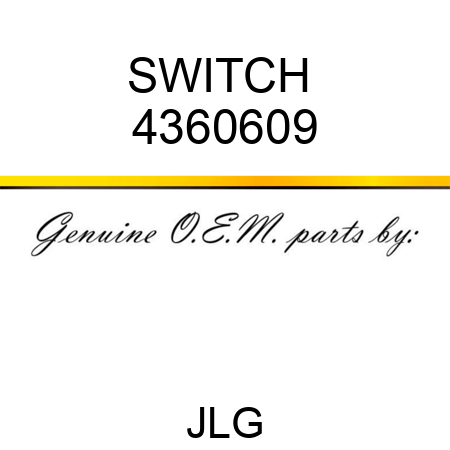 SWITCH  4360609