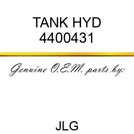 TANK HYD 4400431