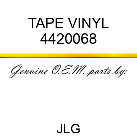 TAPE VINYL 4420068