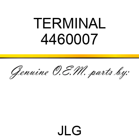 TERMINAL 4460007