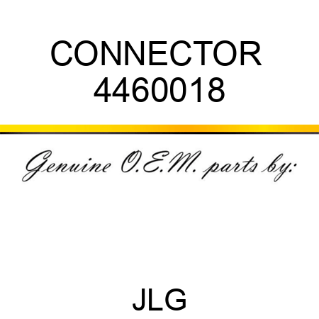CONNECTOR  4460018