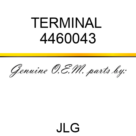 TERMINAL  4460043