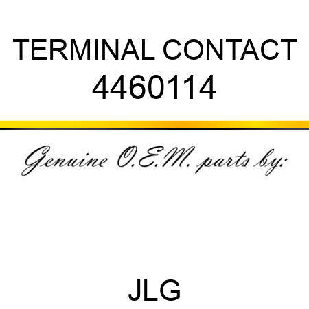 TERMINAL CONTACT 4460114