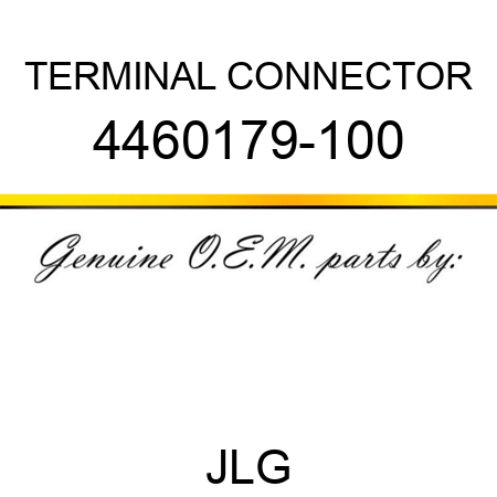 TERMINAL CONNECTOR 4460179-100