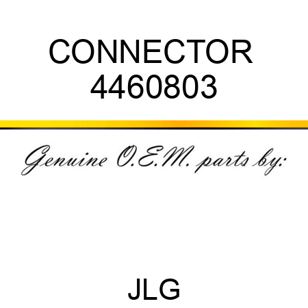 CONNECTOR  4460803