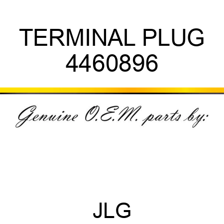 TERMINAL PLUG 4460896