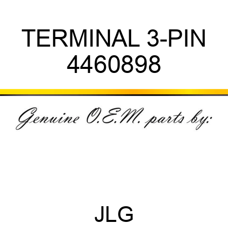 TERMINAL 3-PIN 4460898