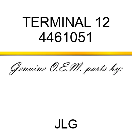 TERMINAL 12 4461051