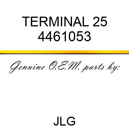 TERMINAL 25 4461053