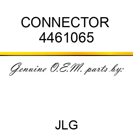 CONNECTOR  4461065