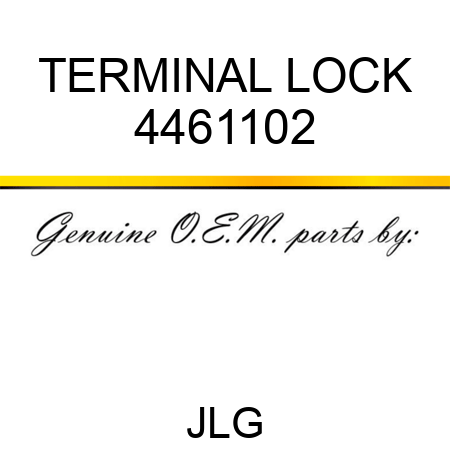 TERMINAL LOCK 4461102