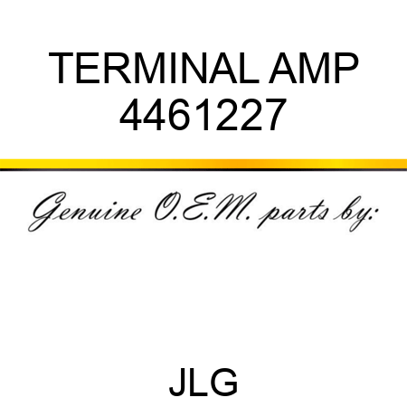 TERMINAL AMP 4461227
