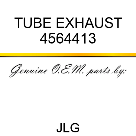 TUBE EXHAUST 4564413