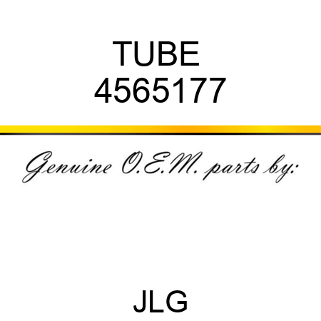 TUBE  4565177