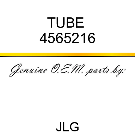 TUBE  4565216