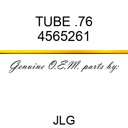 TUBE .76 4565261