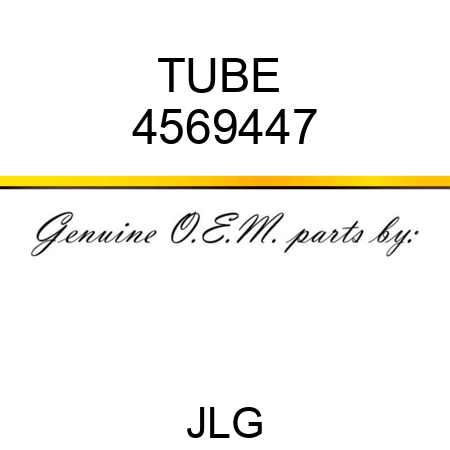 TUBE  4569447