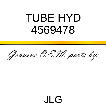 TUBE HYD 4569478