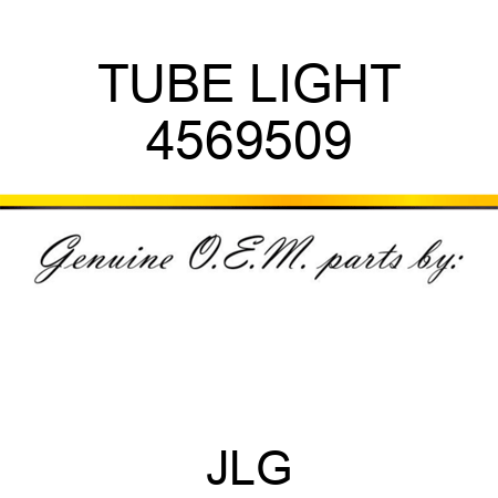 TUBE LIGHT 4569509