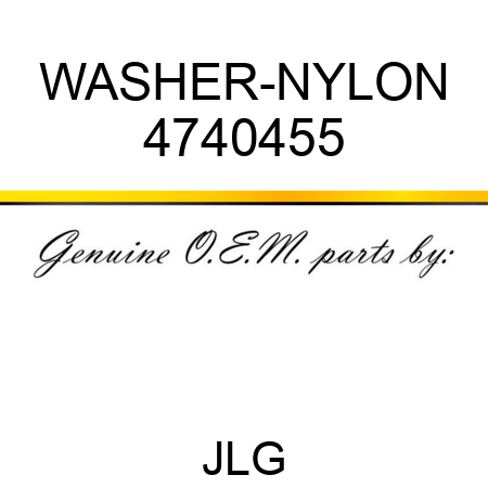WASHER-NYLON 4740455