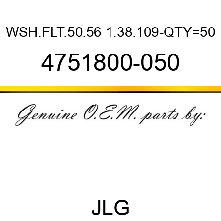 WSH.FLT.50.56 1.38.109-QTY=50 4751800-050