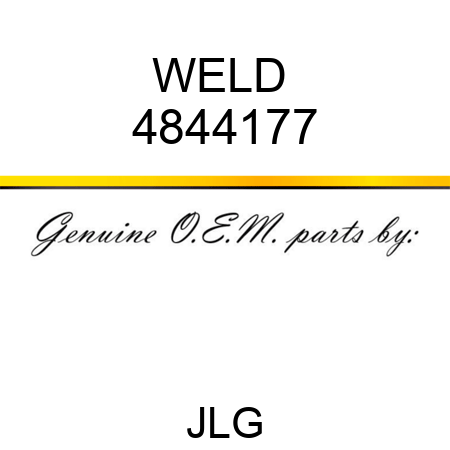WELD  4844177