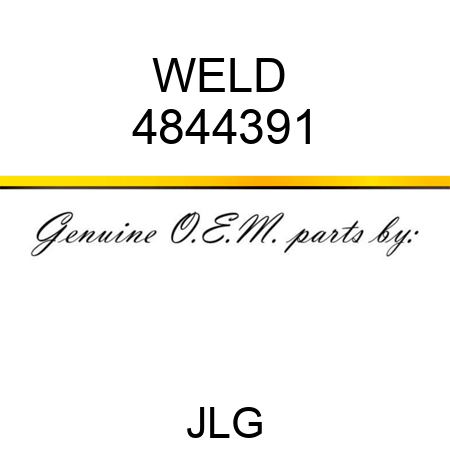 WELD  4844391